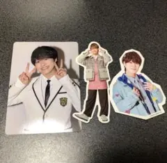 なにわ男子 HARD WORK ファミクラ盤 トレカ フレークシール 大橋和也