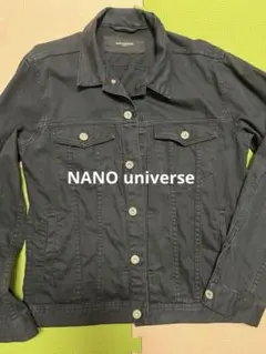 NANO universe デニムジャケット　ブラックのサムネイル