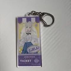 Re:ゼロから始める異世界生活　リゼロ　エミリア　アクリルキーホルダー