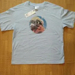 新品　GU E.T. グラフィックTシャツ 160サイズ　女性のS-M相当　映画のサムネイル