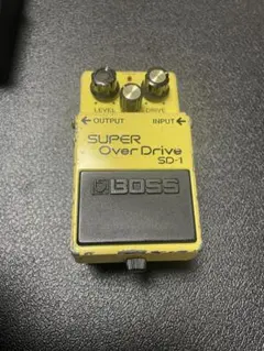 90年製 動作良好 BOSS SD-1 外観MOD スーパーオーバードライブ BOSS SD-1 SuperOverDrive スーパーオーバードライブ エフェクターSD1