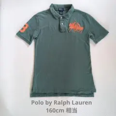 ポロ ラルフローレン 半袖 ポロシャツ 緑 L 14-16 160cm 相当