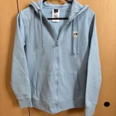 THE NORTH FACE ジップアップパーカー ライトブルー Sのサムネイル