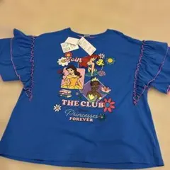 新品！リトシー　リンクアット　半袖Tシャツ ブルーMサイズ　レディースのサムネイル