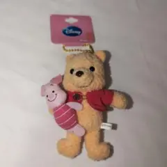 くまのプーさん　ピグレット　マスコット　キーチェーン　ディズニー