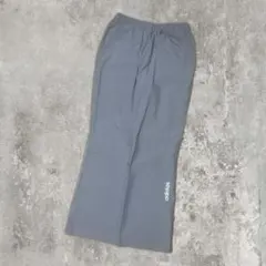 00s adidas ナイロンパンツ 万国旗 グレー アディダス