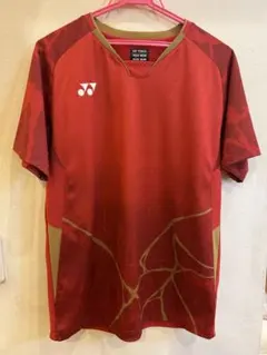 YONEX メンズゲームシャツ フィットスタイル ワイン L