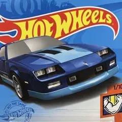 ☆ホットウィール 2021 '85 シボレー カマロ IROC-Z ブルメタ☆