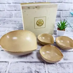 新品　たち吉 片口 取り分け鉢セット（大1・小3）箱付き　片口　4点セット和食器
