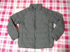 UNIQLO　140ｃｍ中綿ジャケットUSED　チャコール