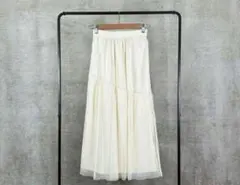 えだ×しまむら チュールスカート