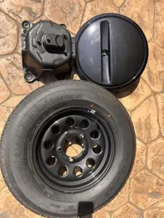 ジムニーシエラ純正　新車外しスチールホイールセットのサムネイル