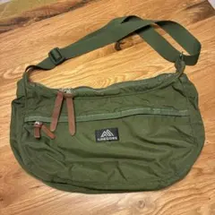 GREGORY 迷彩 ラウンド型ショルダーバッグ旧ロゴ - メルカリ