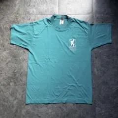 90s RUSTY Tシャツ グリーン XLサイズ 1997年 シングルステッチ - メルカリ