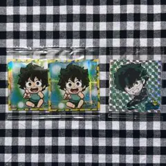 ヒロアカ ウエハース シール 緑谷出久