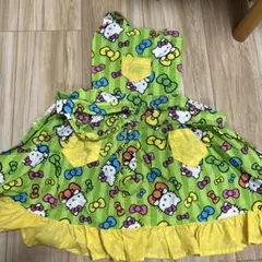 ハローキティ エプロン カラフル