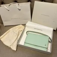 ANTEPRIMA ミントグリーン 三つ折り財布のサムネイル