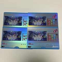 사랑이 되고 싶은 AQUARIUM 라이브 카드 4장 세트 러브카