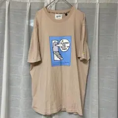 Mark Gonzales プリントTシャツ ベージュ Lサイズのサムネイル