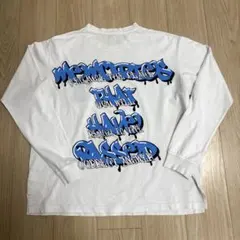 RE730 グラフィックプリント 長袖Tシャツ M ホワイトのサムネイル