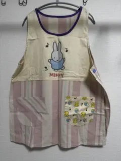 ミッフィー ストライプエプロン