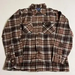 ペンドルトン　ウールシャツ　70年代　made in USA アメリカ製　美品