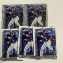 topps GEORGE LOMBARD JR 5枚