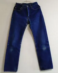 美品 ブルーブルー インディゴデニム ジーンズ W32 ストレート 濃紺 PP5 美品 ブルーブルー インディゴデニム ジーンズ W32 ストレート