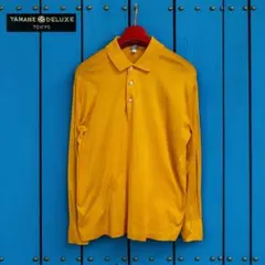 90s EVISU YAMANE 極上カルナークコットン100% 長袖ポロ Sのサムネイル