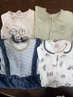 ロンパース まとめ売り 4点セット＋羽織1枚　70センチ