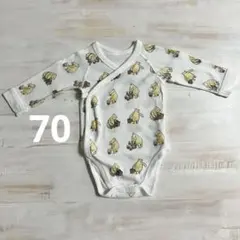 ユニクロ ボディスーツ 70 プーさん