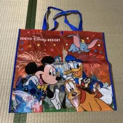東京ディズニーリゾート エコバッグ　ビニールバッグ　ミッキー　ミニー　ピノキオ