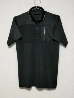 ⓂブリーフィングゴルフMINI LOGO POLO リラックスフィットBLACK