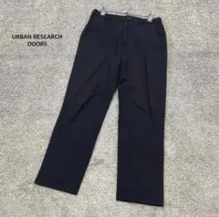 【URBAN RESEARCH DOORS】スラックス ネイビー メンズ