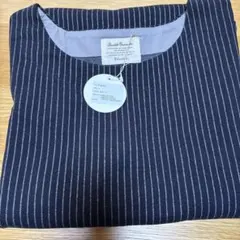 新品タグ付き Février ピンストライプ柄 원피스 M 商品説明：