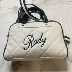 Rady キルティングショルダーバッグ ホワイト