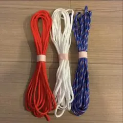 4mmパラコード各5m×3本