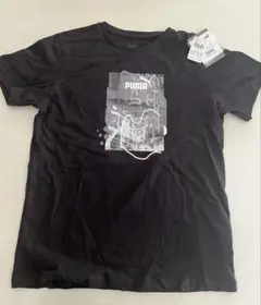 Puma ブラック Tシャツ 160サイズ ASIA FIT