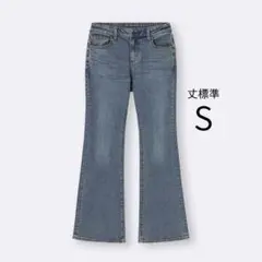 GU S スリムフレアジーンズ(丈標準74.0～78.0cm)