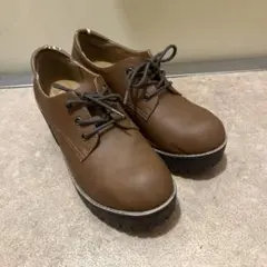 NUOVO ブラウン レースアップシューズ