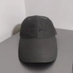 匿名配送　Champion　キャップ　57〜59cm　グレー　メッシュ　中古品
