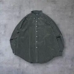 と*ね様 【purtan】90s ヴィンテージメンズストライプシャツ2XLアメリ
