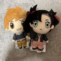 ポケモンマスターズ EX ぬいぐるみ～グリーン・ユウリ・マリィ～　2点セット