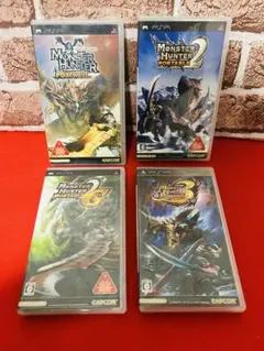 モンスターハンター PSPソフト 4本セット