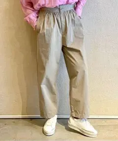 JOURNAL STANDARD LUXE　ウェザーギャザーパンツ　日本製