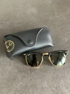 (今だけ大幅値下げ！)Ray-Ban キャットアイサングラス ブラック/ゴールド