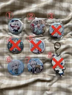 ドズル社 おらふくん 缶バッジ ラバスト セット