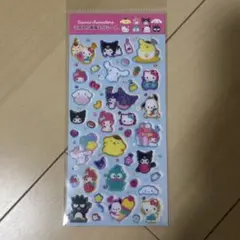 正規品 サンリオキャラクター ラメ入り樹脂もりシール