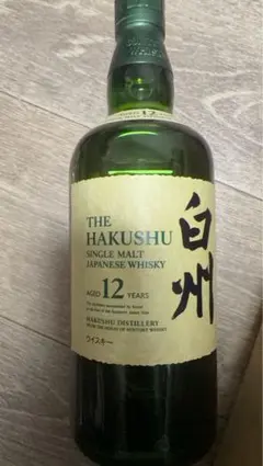 サントリー 白州12年 シングルモルトウイスキー 700ml 未開栓のサムネイル