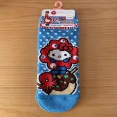 【EXPO2025限定】ミャクミャク✖️ハローキティコラボ靴下　22-24cm